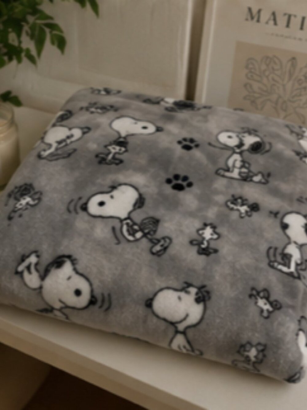 Peanuts Snoopy Throw Blanket - Picture 4 of 8